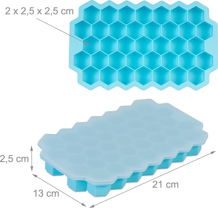 Immagine prodotto Relaxdays Stampo per cubetti di ghiaccio