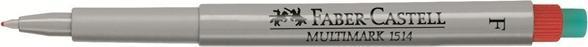 Produktbild Faber-Castell Overheadstift Multimark Non-Permanent (Rot, 0.60 mm, 1 x)