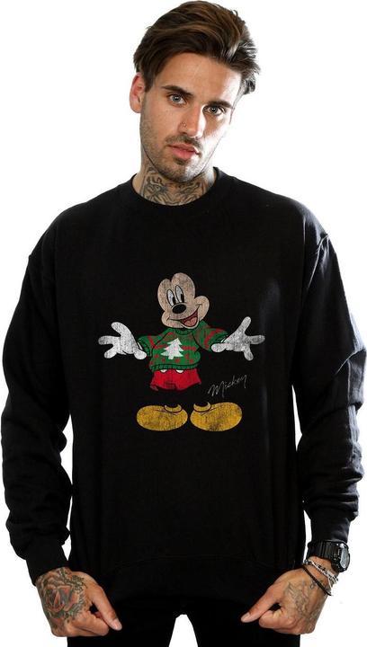 Produktbild Disney Mickey Mouse Christmas Jumper Sweatshirt (S)