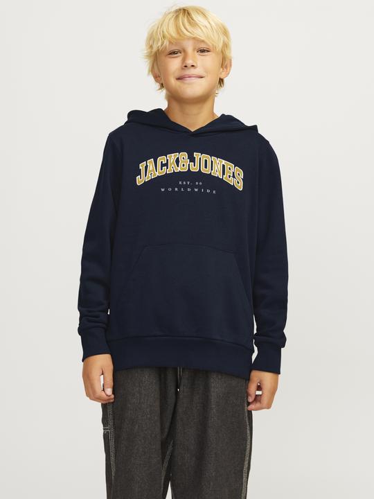 Actual product image Jack & Jones Jjecaleb Varsity Sweat Hood Noos Jnr (140)