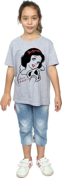Immagine prodotto Snow White Maglietta Glitter delle ragazze (152, 158)