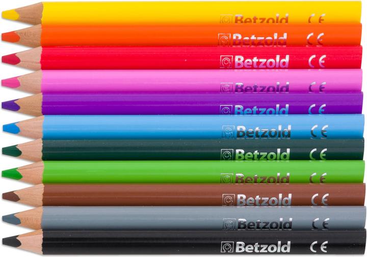 Immagine prodotto Betzold 144 spille triangolari spesse, lunghe 17,5 cm (Multicolore, 1 x)