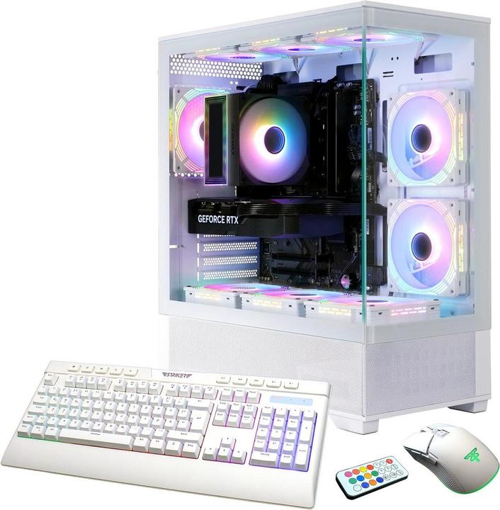 Hyrican GAMEMAX Vista AW 7514 Ryzen 5 9600X WAK 32GB DDR5 1TB SSD RTX 5070