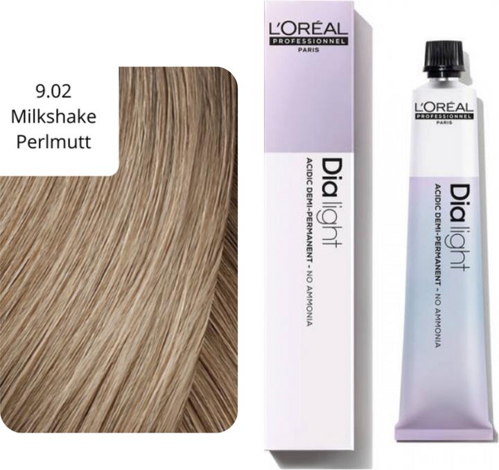 Produktbild L'Oréal Professionnel Dia Light (9.02 Milkshake Perlmutt)