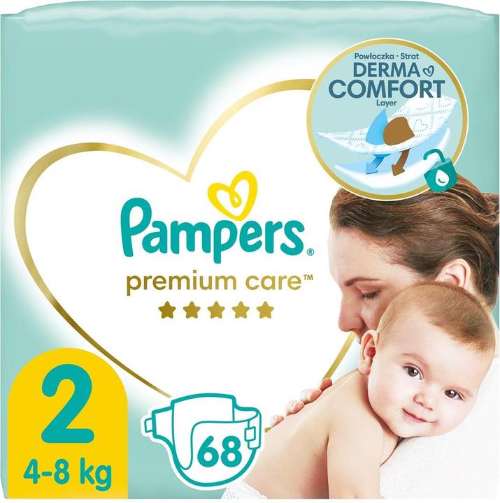 Produktbild Pampers Premium Care (Gr. 2, Tragepack, 68 Stück)