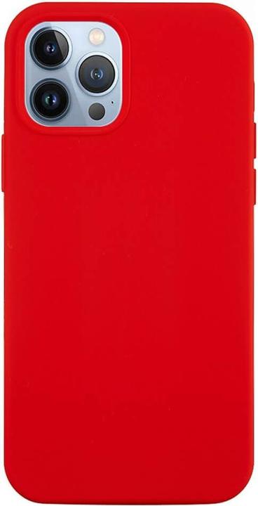 Produktbild Cover-Discount iPhone 15 Pro - Silikon Gummi Hülle rot (Apple iPhone 15 Pro)
