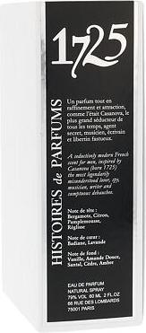 Actual product image Histoires de Parfums 1725 (Eau de parfum, 60 ml)