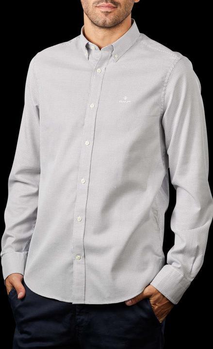 Actual product image GANT Slim Dobby Shirt eggshell (XXL)