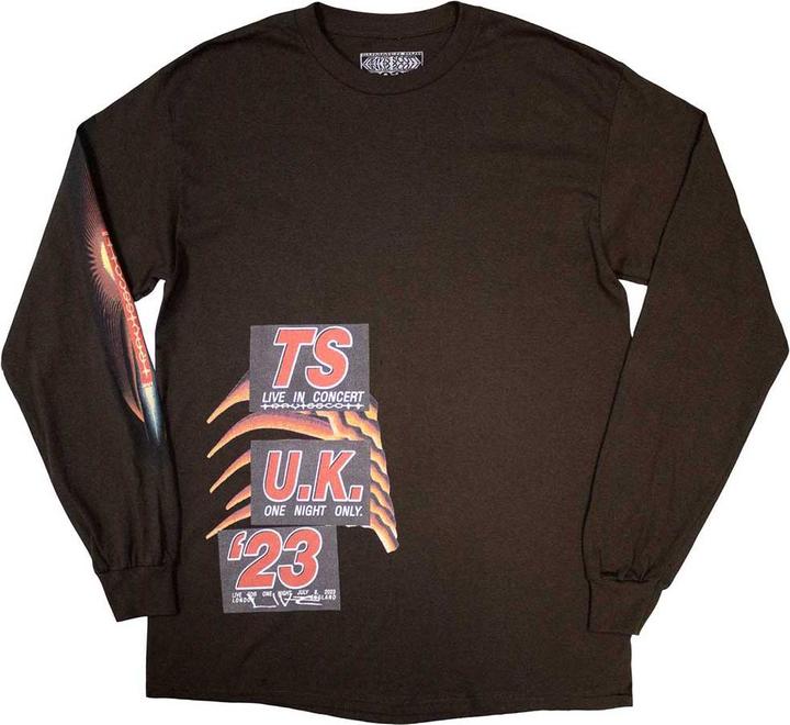 Immagine prodotto Travis Scott Summer Run 2023 London Maglietta Manica Lunga Adulto Unisex (S)