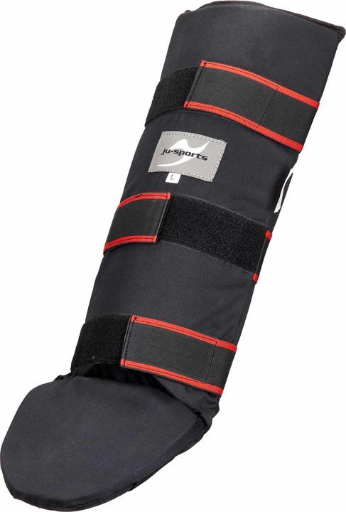 Actual product image Ju-Sports Muay Thai fabric shin guards (XL)