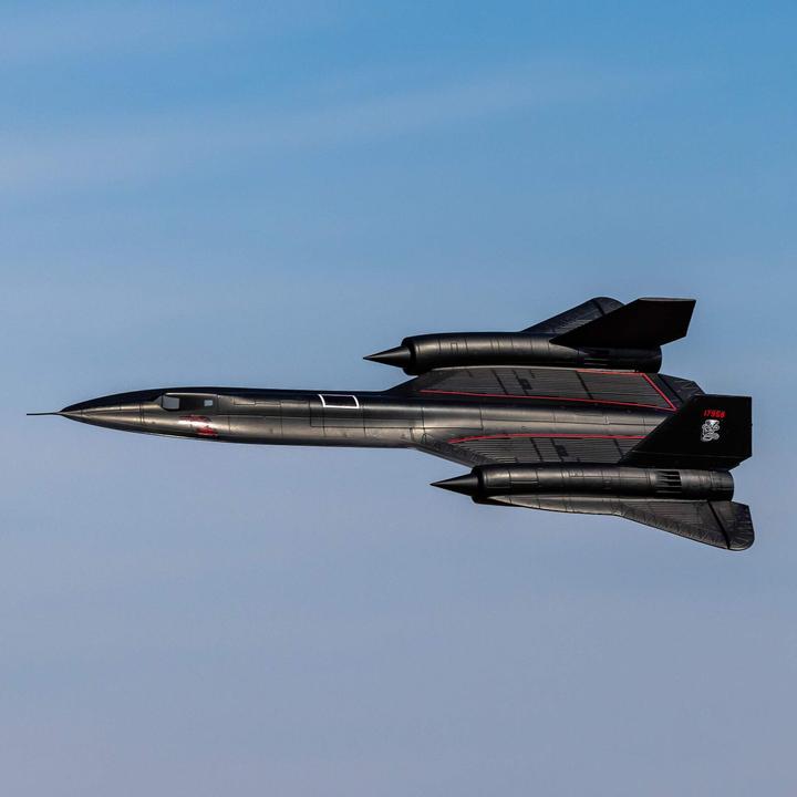 Immagine prodotto E-Flite SR-71 Blackbird Twin 40mm EDF BNF Basic con AS3X e SAFE Select (Jet)