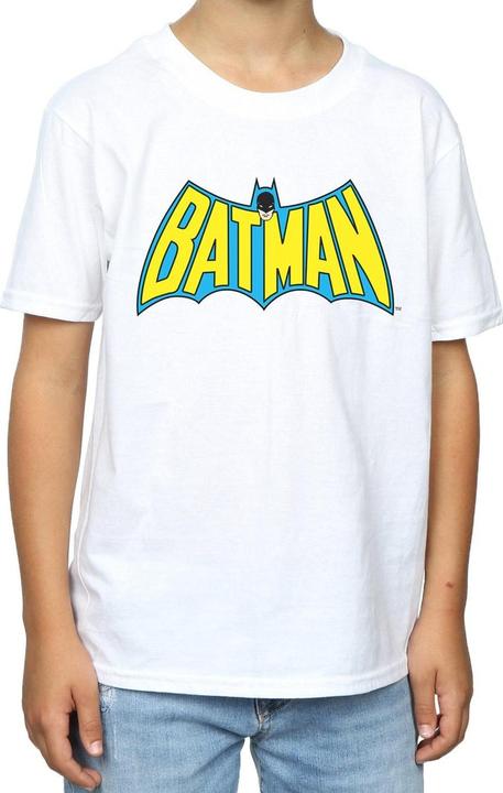 Image du produit Batman T-shirt en coton avec logo rétro pour garçons (140, 146)