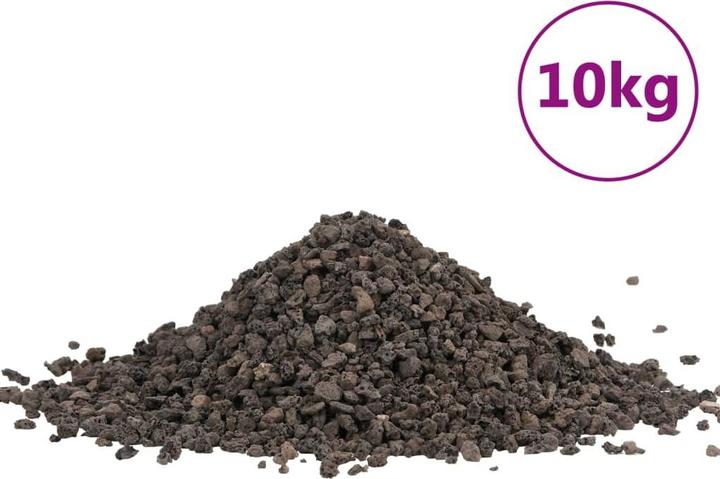 Image du produit VidaXL Gravier basalte 10 kg noir 5-8 mm,Couleur : Noir,Matériau (Décoration, autres éléments)