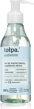 Actual product image Tołpa Authentic Moisturizing Face Cleansing Gel 195ml (Gel, 195 ml)