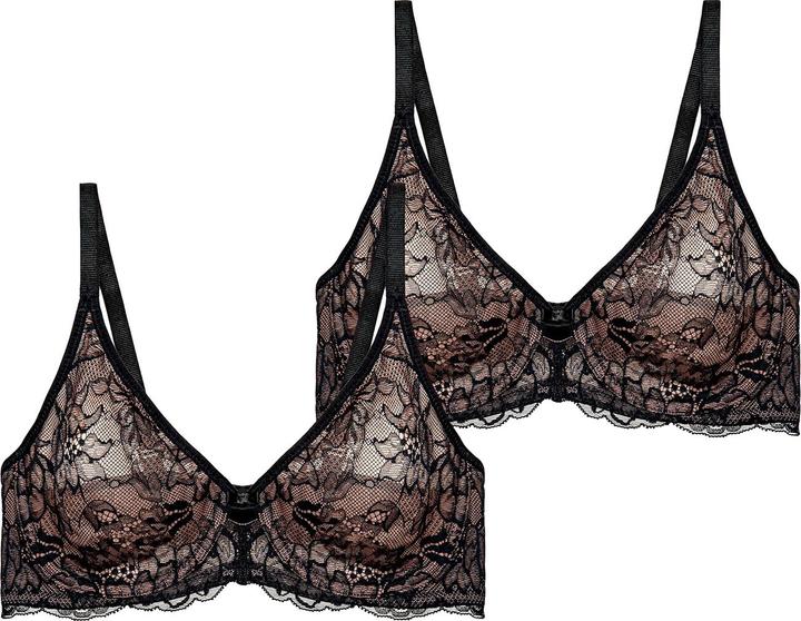 Actual product image Triumph Amourette Charm underwired bra (80 E, pack of 2)