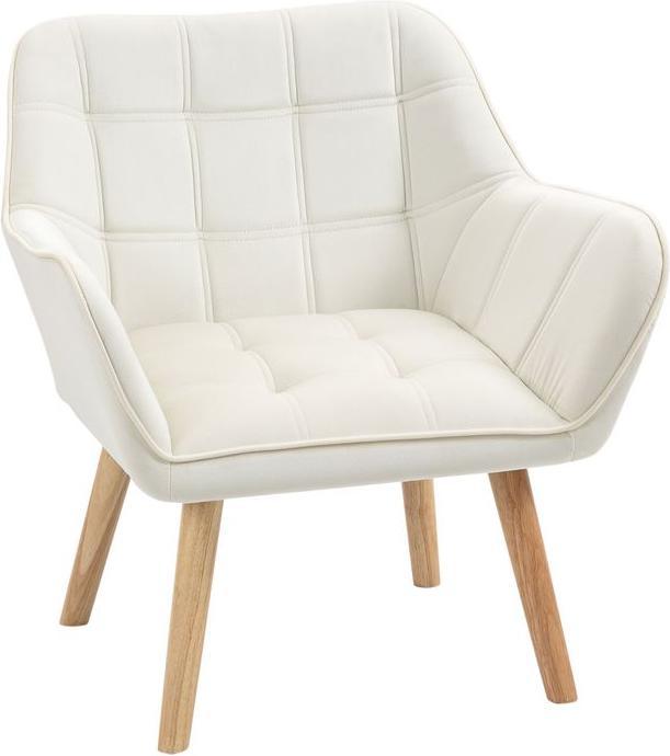 Immagine prodotto Swisshandel24 Poltrona singola Poltrona relax con aspetto vellutato, gambe rialzate Poltrona imbottita