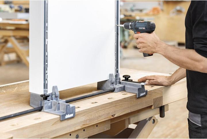 Immagine prodotto Blum BOXFIX E-M Dispositivo di montaggio per MERIVOBOX, plastica/acciaio (1 pz.)