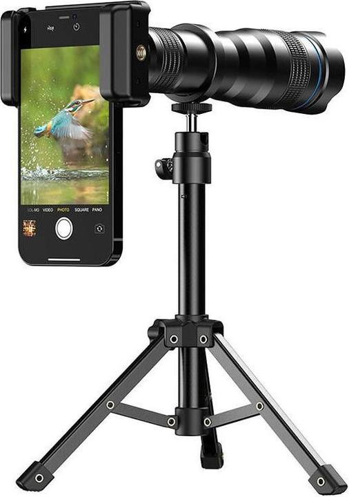 Image du produit Apexel 36X camera lens APL-36XJJ020 with tripod (black) (Métal)