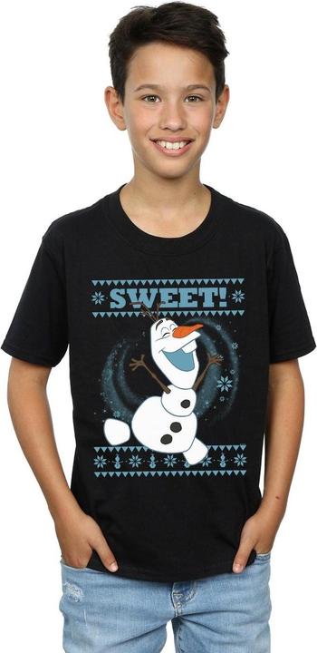 Image du produit Disney - T-shirt FROZEN OLAF SWEET CHRISTMAS - Garçon (140, 146)