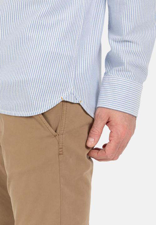 Produktbild Camel Active Oxford Streifenhemd aus nachhaltigem Organic Cotton (4XL)