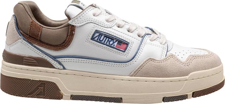 Image du produit Autry sneakers clc low in suede and nubuck white and green (42)