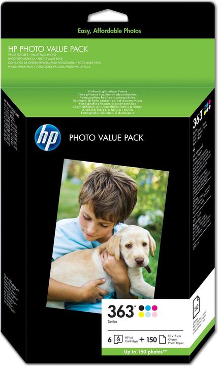 HP 363 Serie Value Fotoset (M, BK, LC, LM, Y, C)