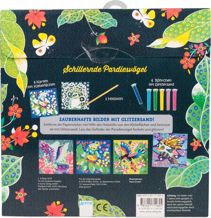 Produktbild Arena Kreativ Zauberbilder mit Glitzersand (Deutsch)