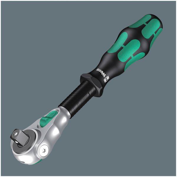 Produktbild Wera 8100 SB 2 Zyklop Speed-Knarrensatz (24 mm, 18 mm, 11 mm, 12 mm, 20 mm, 19 mm, 15 mm, 13 mm, 21 mm, 14 mm, 23 mm, 22 mm, 17 mm, 16 mm, 6 mm, 9 mm, 10  mm, 8 mm, 7 mm)