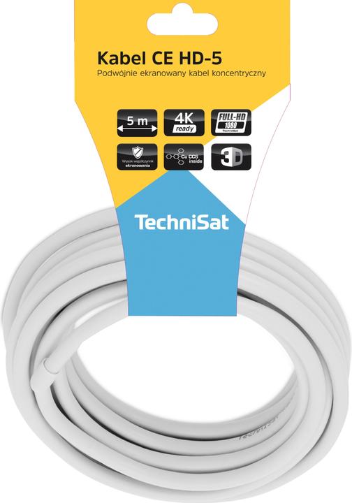 Actual product image TechniSat Coaxial Cable CE HD-5 (Antenna cable)