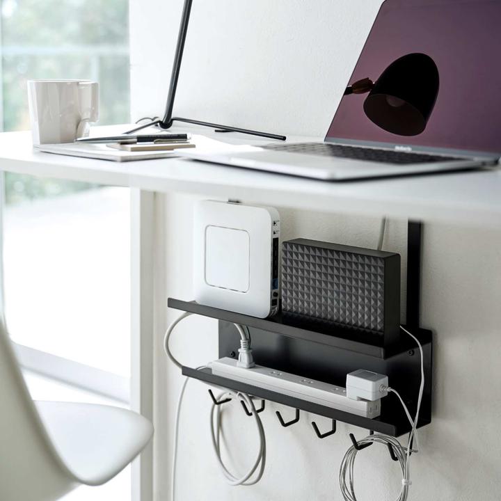 Immagine prodotto Yamazaki Untertisch-Kabel-/Router-Organizer SMART