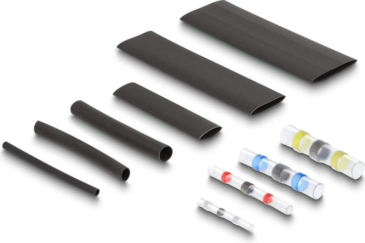 Actual product image Delock Heat shrink tubing with solder wire connector Assortment box 308-pcs. (308 x)