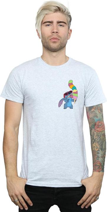 Image du produit Disney - T-shirt LILO AND STITCH ICE CREAM - Homme (S)