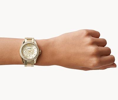 Immagine prodotto Fossil Riley (Orologio da polso analogico, Cronografo, 38 mm)
