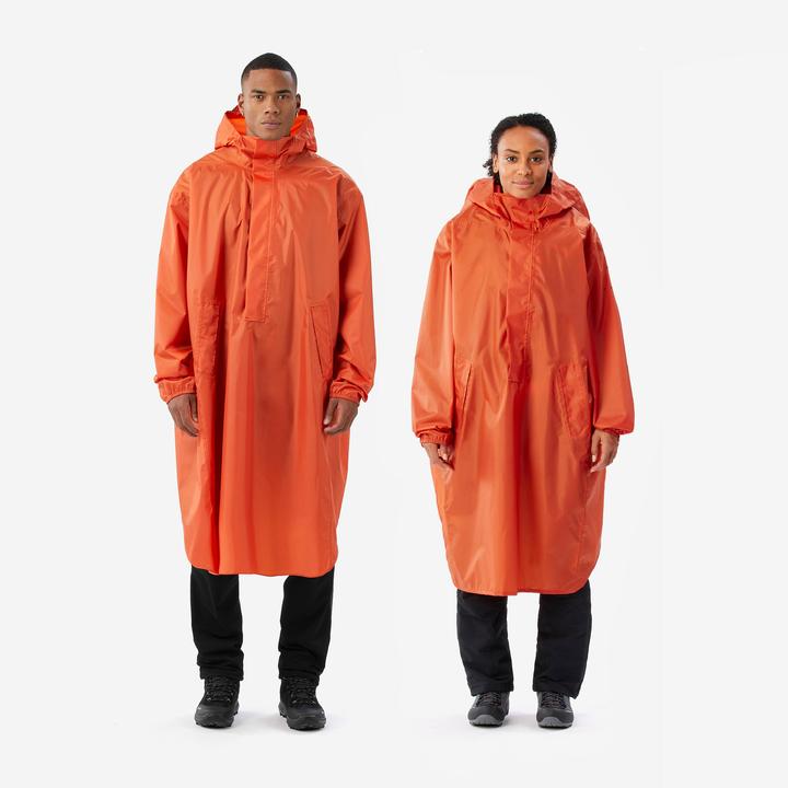 Immagine prodotto Forclaz Poncho Regencape 60 l Wandern - MT500 orange (S/M)