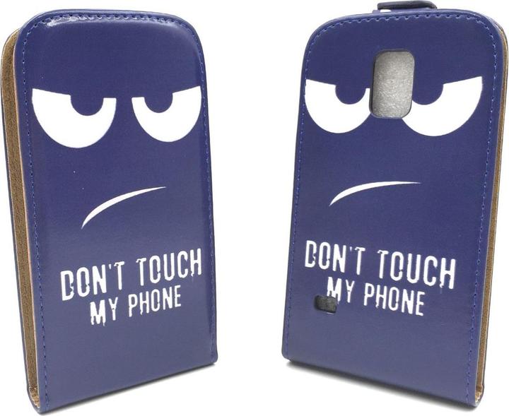 Produktbild König Design Handyhülle für Samsung Galaxy S5 Mini Schutztasche Wallet Cover 360 Case Blau (Samsung Galaxy S5 Mini)