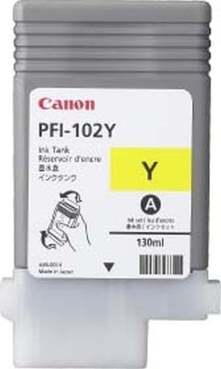 Actual product image Canon Pfi-102y (Y)