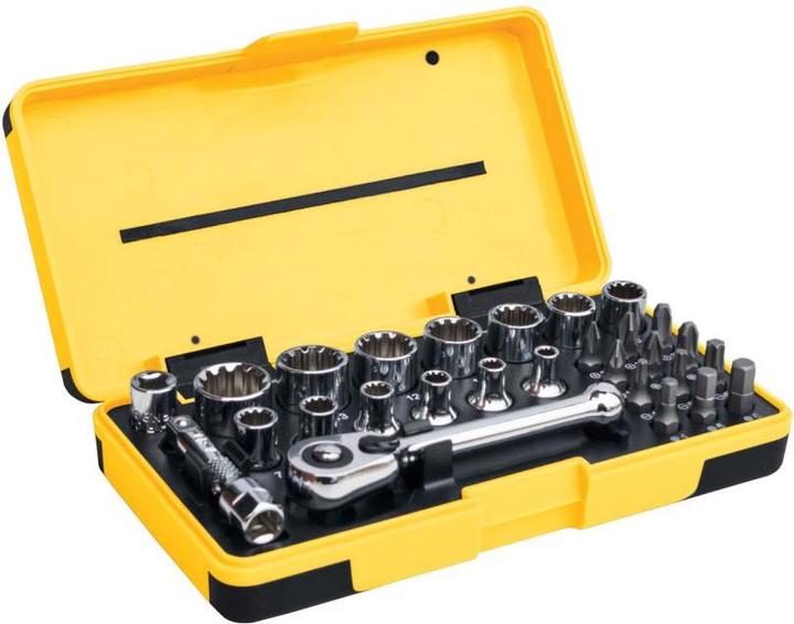 Actual product image C.K Magma C.K Pocket Socket Set 1/4", 28 pieces (7 mm, 13 mm, 14 mm, 5 mm, 8 mm, 9 mm, 6 mm, 4.5 mm, 5.5 mm, 11 mm, 12 mm, 10 mm, 4 mm)
