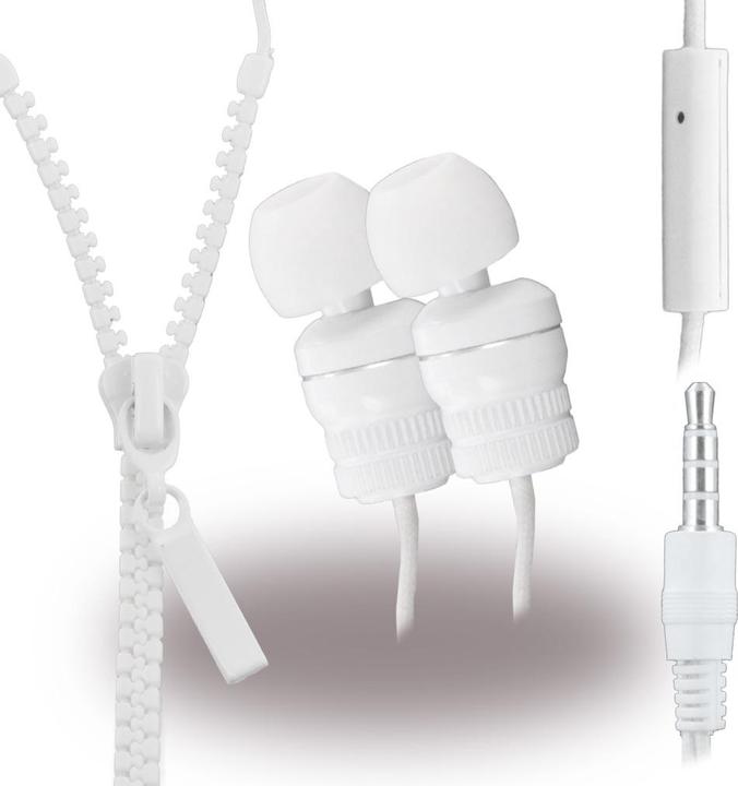 Produktbild Konkis Kopfhörer Zipper - Reissverschluss Stereo (Kabelgebunden)