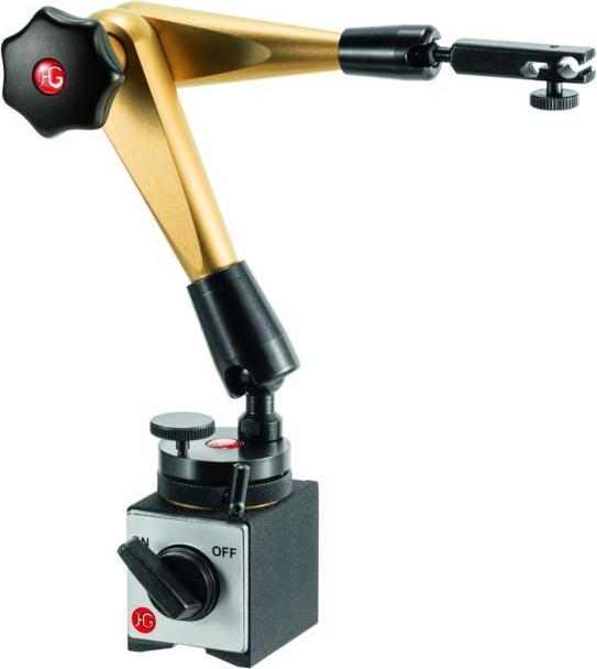 Actual product image HG Hydraulic magnetic measuring stand (with base) with mechanical fine adjustment at the base