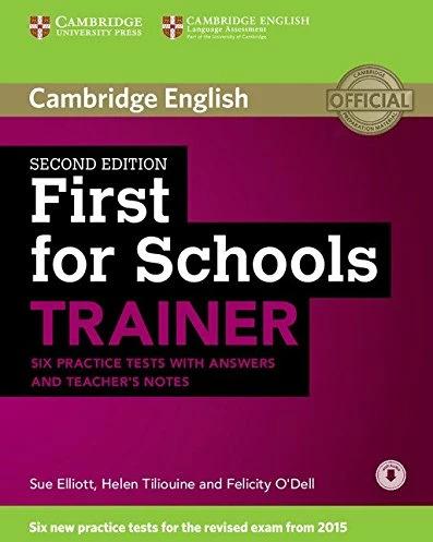 Produktbild Cambridge English. First for Schools. Trainer. With Audio (Englisch, Tiliouine Helen, Elliott Sue, 2014)