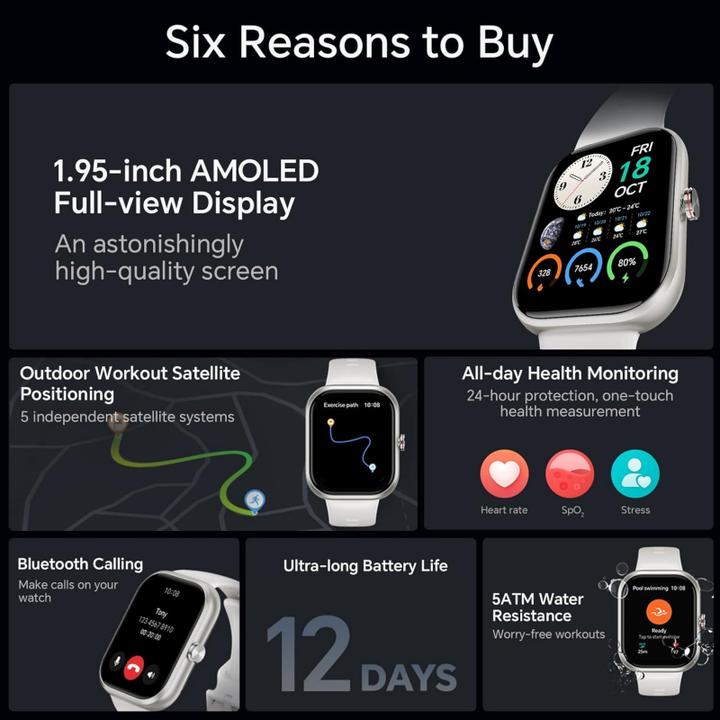 Produktbild Honor Choice Watch Smartwatch, weiss