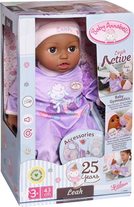 Actual product image Baby Born Baby Annabell Active Leah 43cm