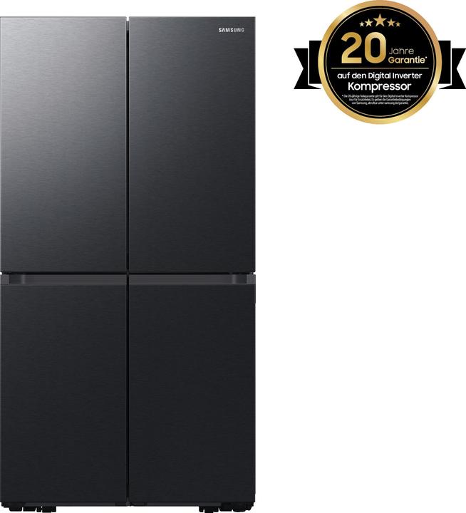 Samsung RF59C701EB1/EG, French Door (edelstahl (dunkel), Autofill Water Pitcher, AI Energy Mode) (649 l)