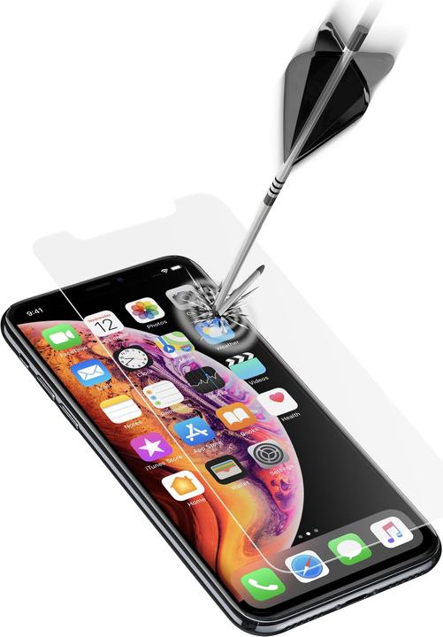Cellularline Second Glass Ultra (1 Stück, Apple iPhone XS Max)