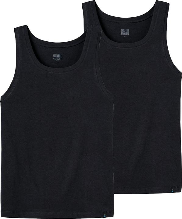 Produktbild Schiesser 2er Pack Long Lift Soft Unterhemd / Tanktop (L)