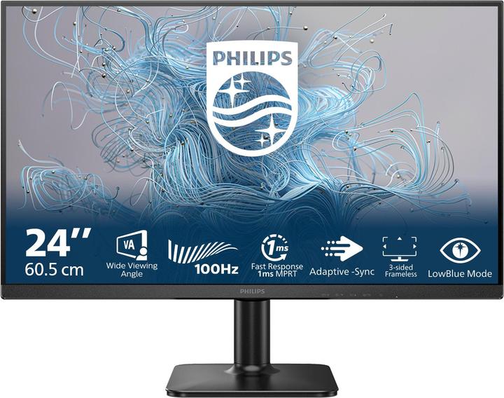 Actual product image Philips MMD 24E2N1100LB/00 VA Monitor,,, D-Sub, HDMI 1.4 (1920 x 1080 pixels, 23.80")