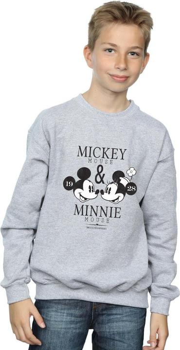 Actual product image Disney Boys Mickey And Minnie Mouse Mousecrush Mondays Sweatshirt (152, 158)