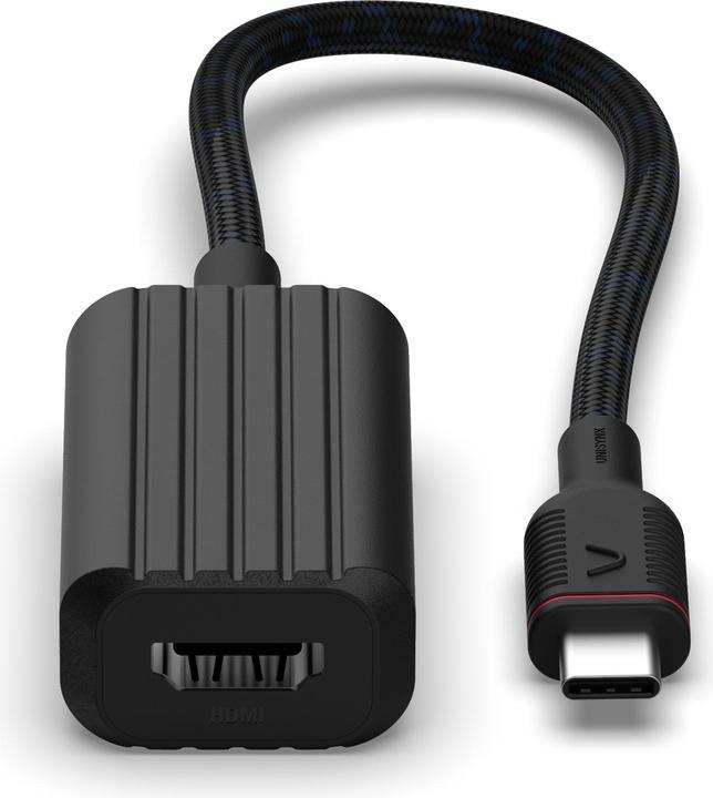 Actual product image Unisynk 10377 USB graphics adapter Black (USB-C, 5 cm)