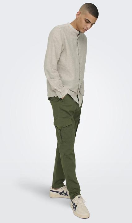 Immagine prodotto Only & Sons Pantaloni Cargo a tinta unita (30)