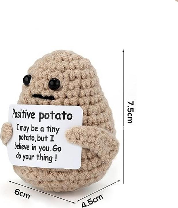 Immagine prodotto I Am Creative Patata positiva (4.50 cm)